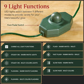 Pre-Lit Premium Semi-Flocked Cashmere Christmas Tree