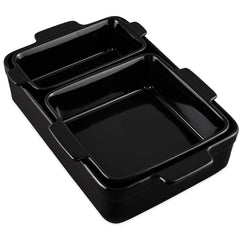 3-Piece Ceramic Bakeware Set, Stoneware Baking Dishes, Casserole Serving Set